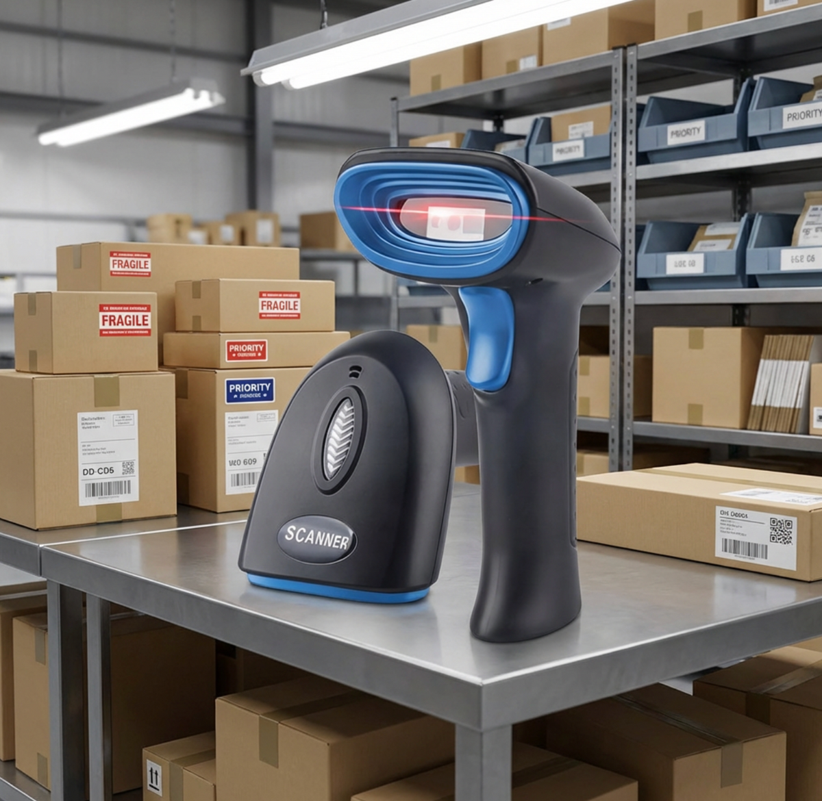 TB20BG Wireless Bluetooth 1D/2D Barcode Scanner