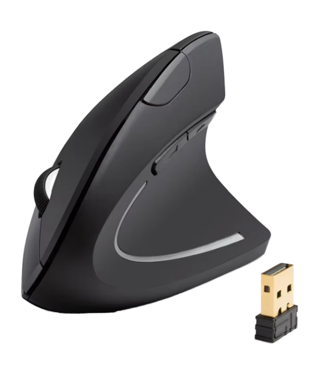 Ergonomic 2.4G Wireless Vertical Mouse – 6-Button
