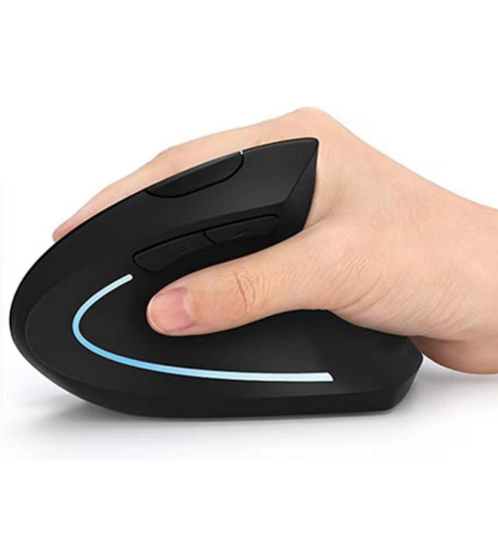 Ergonomic 2.4G Wireless Vertical Mouse – 6-Button