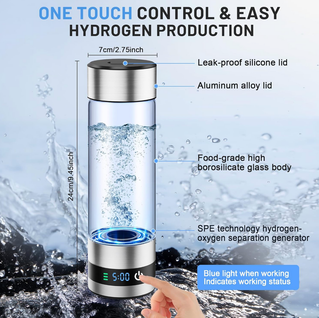 Rechargeable Hydrogen Water Bottle