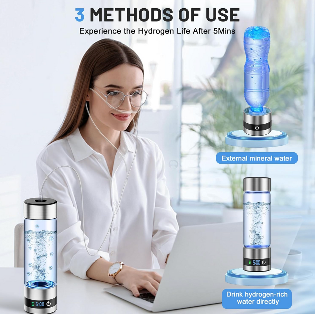 Rechargeable Hydrogen Water Bottle