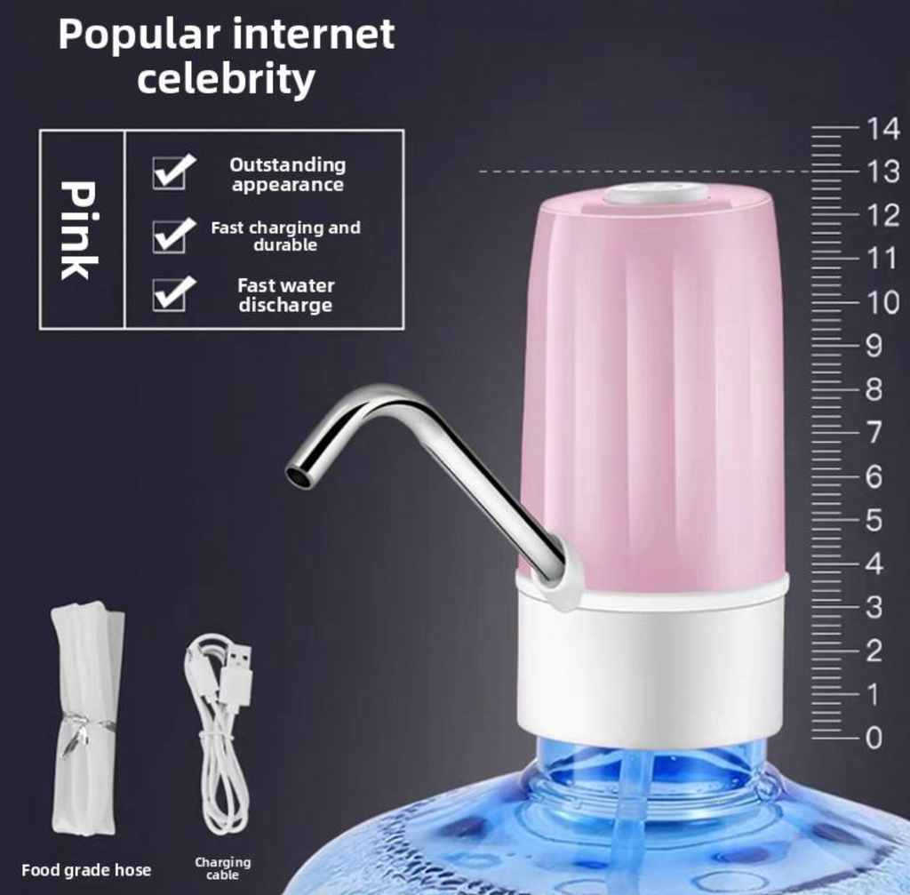 USB Rechargeable Automatic Water Dispenser Pump