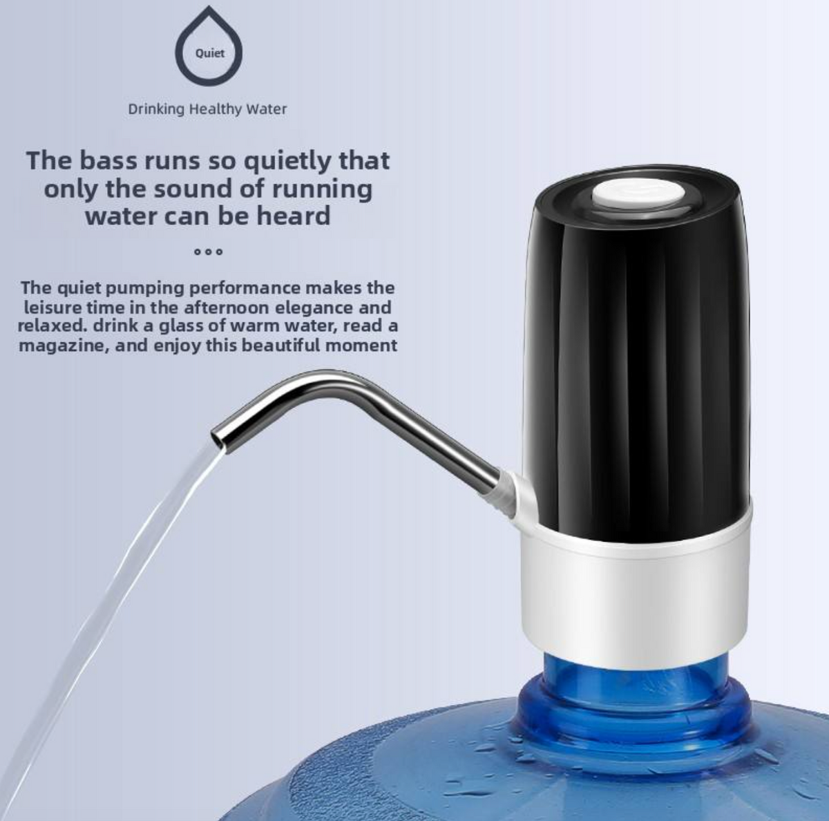 USB Rechargeable Automatic Water Dispenser Pump